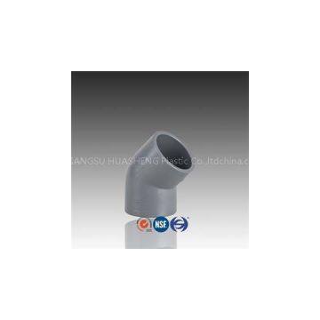 SCH 80 CPVC 45 Deg Elbow Pipe Fitting For Water Supply