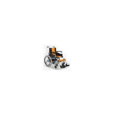 22 Inch Handicapped Electric Wheelchair Foldable Lightweight With Handrim