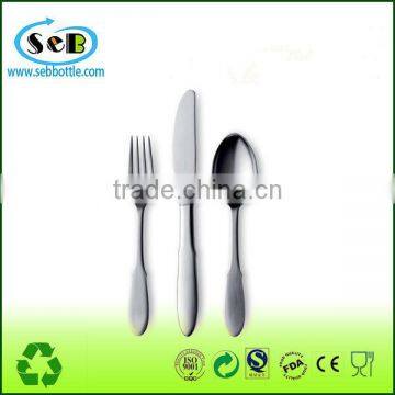 stainless steel flatware set spoon fork knife cutlery