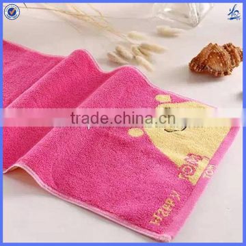 cotton terry towel fabric/cotton face cartoon towel