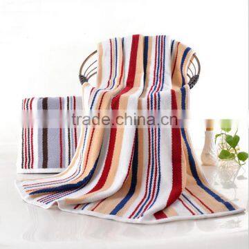 32s/2 100% cotton 70x140cm & 90x180cm rainbow color bath towel