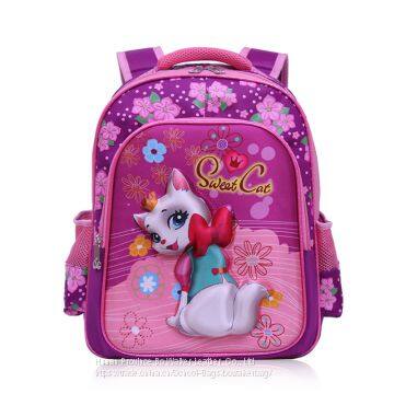 Beautiful Girls' school bag, teenager lightweighted backpack, large capacity shoulder bookbag