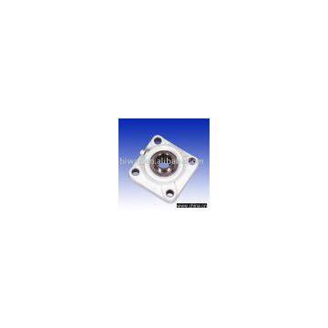Pillow block bearing, plastic bearing housing, insert bearing