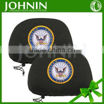 NO MOQ Hot selling sublimation printed custom design car headrest cover