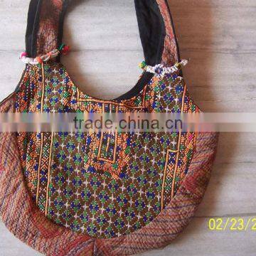 celebrities Tribal banjara Designer Vintage Sari Handbags