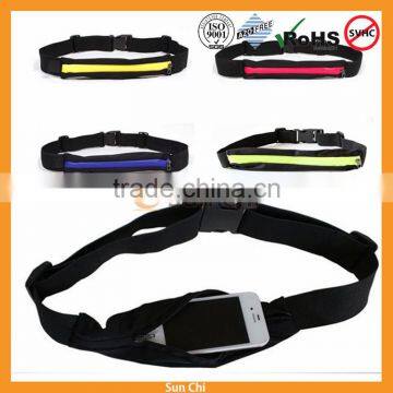 Lycra Sport Running Belt Reflective Running Waist Bag Money Belt photo-4