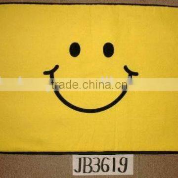 high quality good interior floor mats with smiling face