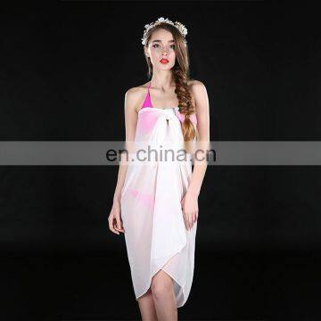 Casual new style cheap price sex girls summer transparent cover up fashion sexy beach dress