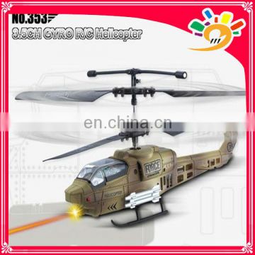 Newest 3.5 channel r/c helicopter with gyro,alloy metal rc helicopter,rc aeromodelling(353)