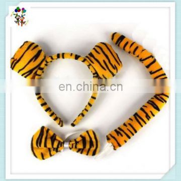 2015 Hot Party Tiger Animal Ears Headbands with Bow Tail HPC-0768