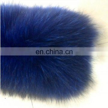 Top Quality Plues Size Dyed Color Genuine Raccoon Fur Trim/Fur Collar For Hood /Garment/ Parka