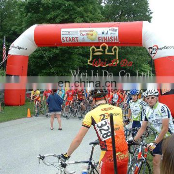 Hot design inflatable red arch for major event or game