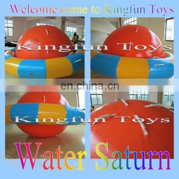 2014 Inflatable aqua sports toys water saturn