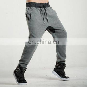 drop crotch sweatpants - low crotch training jogging - mens drop crotch sweat pants