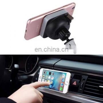 360 Degree Rotate Car Air Outlet Vent Adsorption Phone Wireless Charging Holder Stand Mount with 85cm Scalable USB Cable