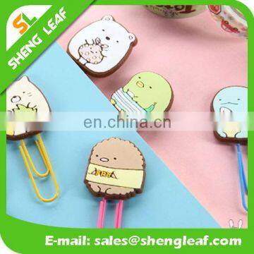 custom rubber cute navy character wholesales bookmark