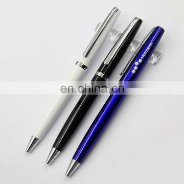 promotion gift good quality metallic color Metal ballpoint ball pen