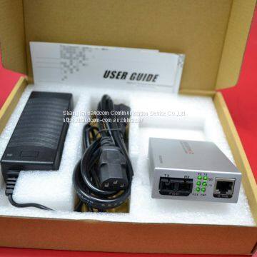 Single Port 10/100M POE Fiber Media Converter photo-3