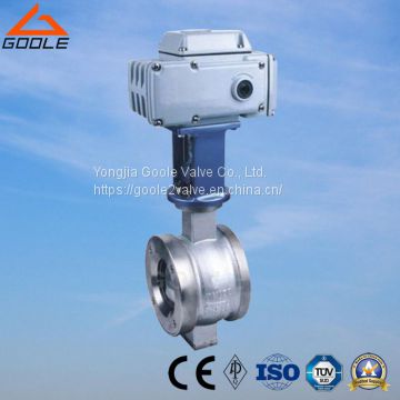 Electric V-Port Ball Valve-Regulating Type (VQ970F)