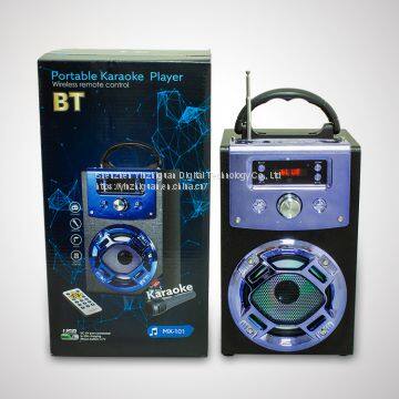 2018 Portable Bluetooth Mini Speaker Outdoor Karaoke Speaker Christmas Gift photo-2