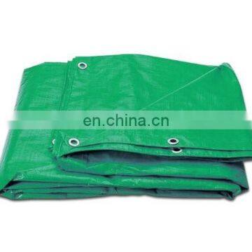 Strong Green Waterproof Tarpaulin Ground Sheet Covers For Camping, Fishing, Gardening & Pets - 3.5m x 3.5m