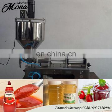 Fruit Salad Paste Packing Machine olive oil filling machine(With pulp)