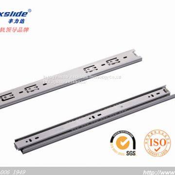 45mm Ball Bearing 3-fold Full Extension Stainless Steel Drawer Slide photo-5