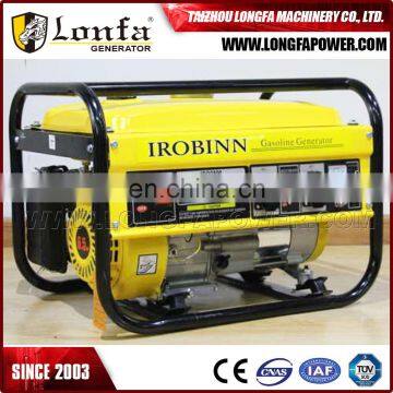 6.5HP IROBINN Recoil Portable Generator Gasoline for Ethiopia