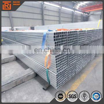 Square Galvanized Steel Pipe Standard Length Fence Posts