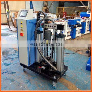 WBF-PUR300 PUR Coating Machine for PVC Profile Wrapping