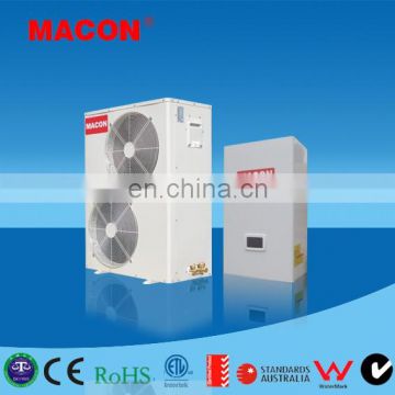 split EVI DC Inverter heat pump air cooler and heater