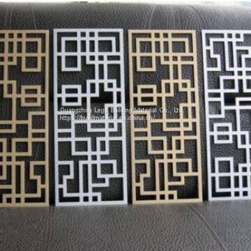 Quality Individual Style Signs Carved Perforated Aluminium