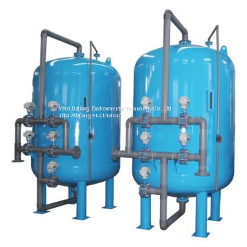 Refined quartz sand filter material