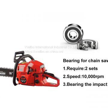 Bearing for chain saw 6201 opening style C0 P5 high carbon chromium bearing steel