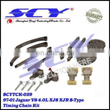 97-01 for Jaguar 4.0L 3996cc V8 Timing Chains Tensioners Guide Rails Kit AJ BC LC DC