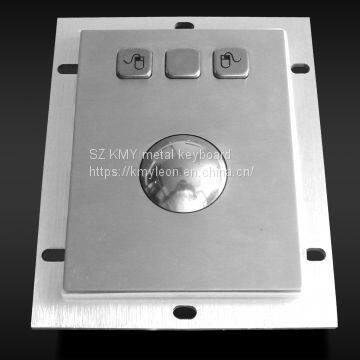 Mini Industrial Kiosk Trackball, Mechanical/ Optical, Industrial Mouse photo-3