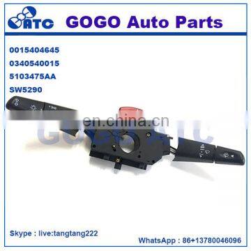 Combination Switch For FOR MERCEDES VITO 638 1996-2003 OEM 0015404645 0340540015 5103475AA SW5290