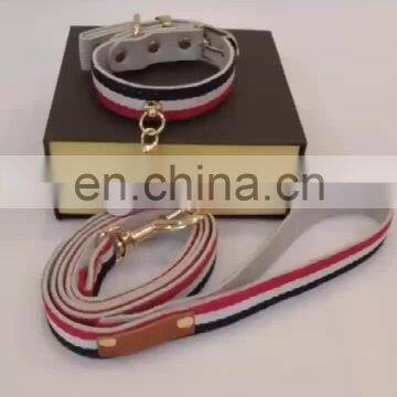 Cute customized leather dog collar classic leather dog collar