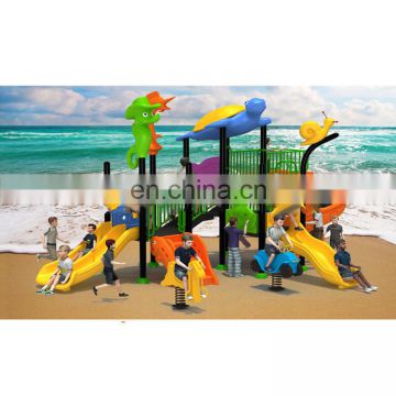 Large plastic outdoor water slide park children swimming pool slide outdoor playground equipment for kids