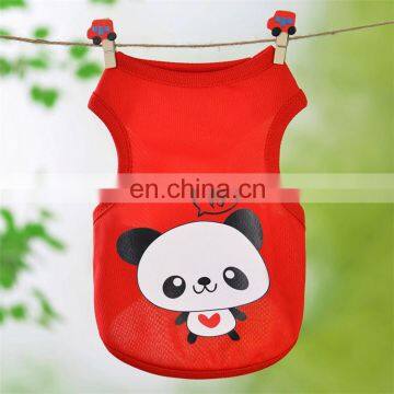 Cheap Cartoon Style Breathable Wholesale Summer Pet Vest Dog Clothes photo-5