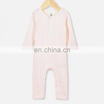 Organic Cotton Snap Crotch Baby Girls Baby Boys Romper Bodysuit Unisex