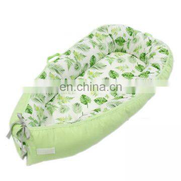 Baby Lounger, Baby Nest Super Soft 100% Cotton and Breathable Newborn Baby Lounger photo-6