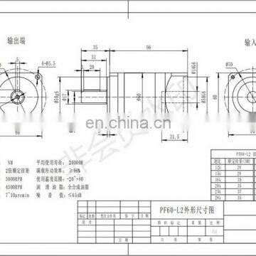 High Precision Servo Planetary Gearbox Speed Reducer High Precision Automatic Professional Planetary Gear Speed Reducer photo-6