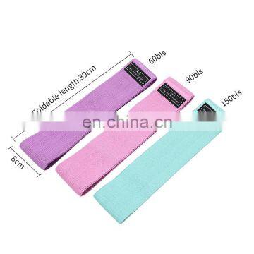 Free Shipping 3PCS Latex Fabric Workout Fit Long Resistance Bands photo-7