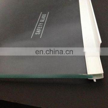 produce 3mm 4mm clear Tempered refrigerator Glass shelf