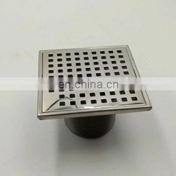 GUIDA 718040 100*100mm with stainless steel 304 cover bathroom plastic shower floor Drain