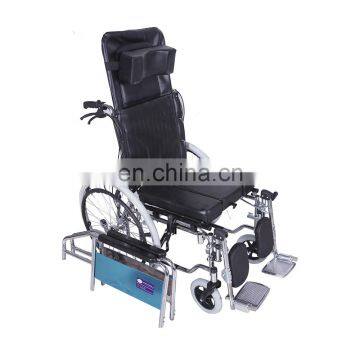 cheapest price height adjustable wheelchair with toilet