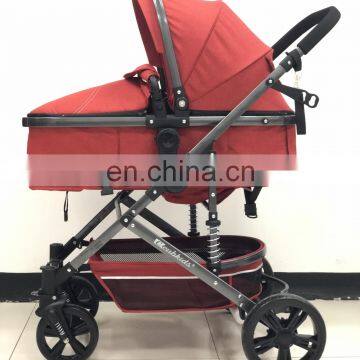 Chinese factory hot sale pram lightweight 4 wheel baby stroller