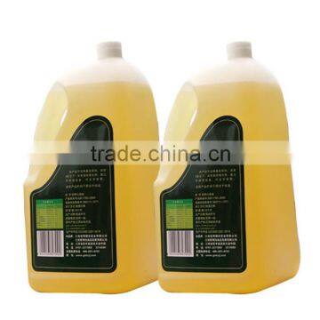 5L HDPE white color cooking oil plastic bottle