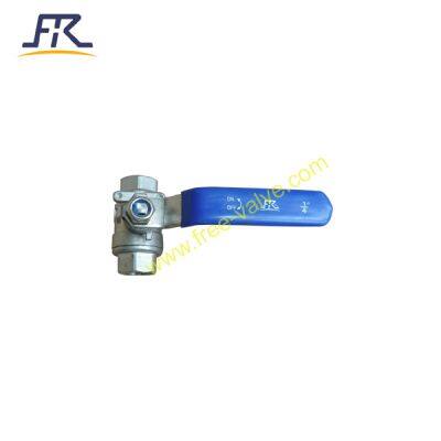 2PC Stainless Steel Female Thread Floating Ball Valve 1000 WOG photo-2